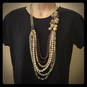 Anthropologie statement necklace